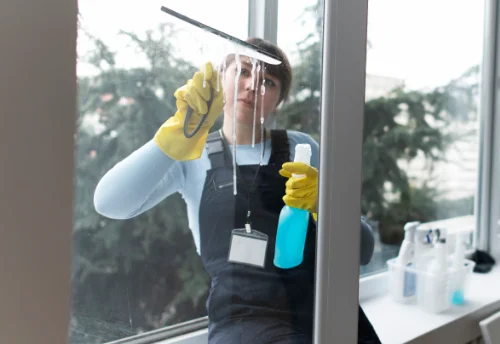 Nettoyage de vitres intérieures et extérieures à Molèdes